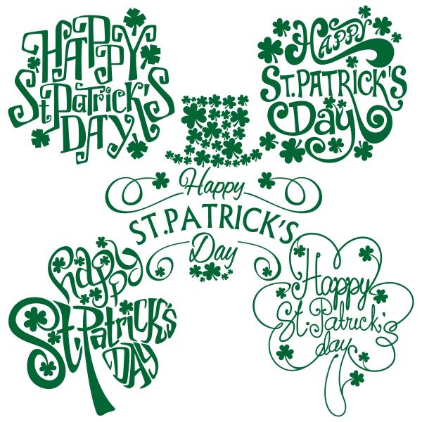 Happy St. Patrick's Day SVG Vector Design | Apex